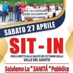 SIT-IN a difesa del diritto alla salute nel Savuto