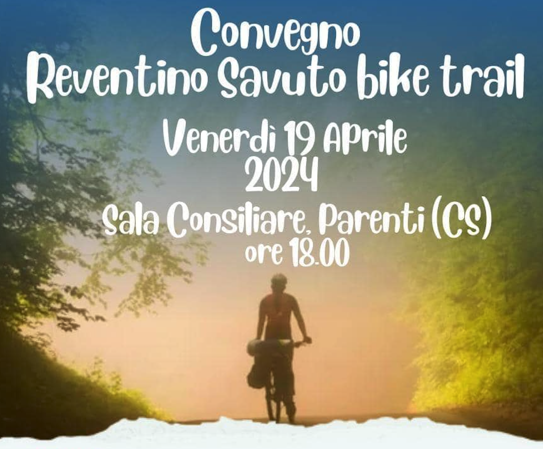 Convegno bike trail Parenti